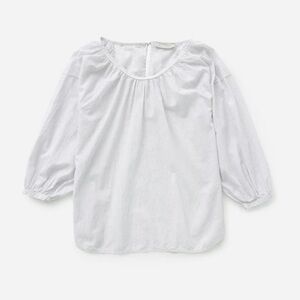 Everlane the Ruched Air Blouse